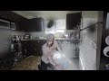 Guy Spills Milk All Over His Kitchen