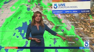 KTLA 5 News 10 p.m. Weather Forecast - April 6, 2026