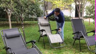 How to quickly fold back the Zero Gravity Chair