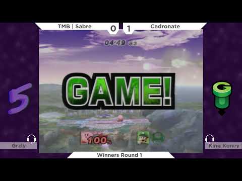 Blacklisted 5 Pools - TMB | Sabre (Meta Knight, Kirby) vs Cadronate (Luigi)
