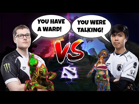 QOJQVA GOES OFFLANE AGAINST TAIGA'S BROKEN ENCHANTRESS (SITTING RIGHT NEXT TO EACH OTHER!)