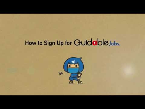 How to Sigh Up for Guidable Jobs