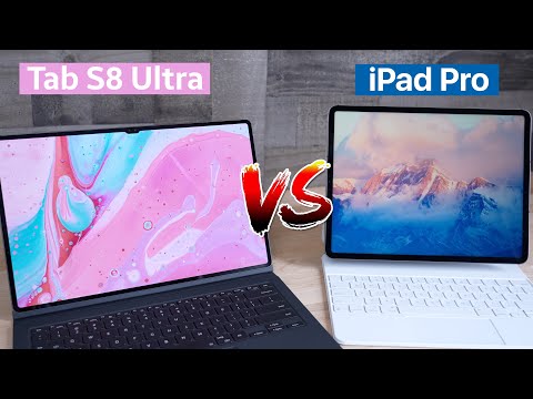 Samsung Tab S8 Ultra vs M1 iPad Pro | A New Tablet King?