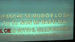 Tu non mi basti mai.Karaoke " Lucio Dalla"  by trombettista siciliano