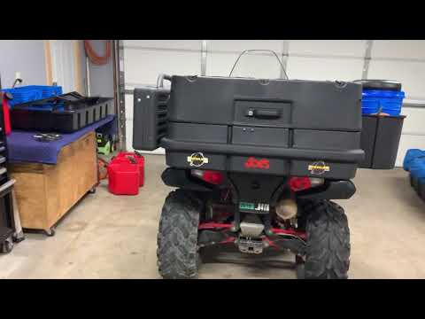 Ice Fishing ATV Setup