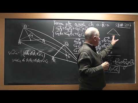 1/2 Lectia 1635 - Clasa 9 - Probleme de geometrie rezolvate vectorial