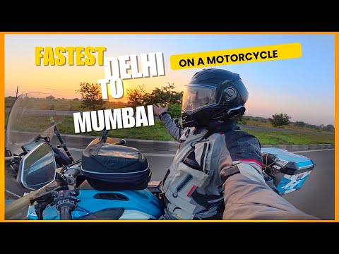 SCHNELLSTE FAHRT VON DELHI NACH MUMBAI MIT DEM MOTORRAD | 1450 KM IN 19 STUNDEN