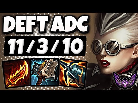 Deft Vayne ADC vs Ezreal - Patch 25.1 Korea Master ✅