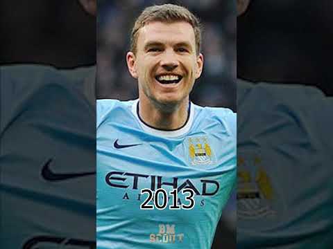 Edin Dzeko Evolution🔥🇧🇦 || Amazing Striker || #edindzeko #fenerbahçe #football #shorts