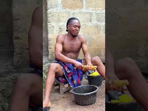 I made Black Soup for my grandmother. Wait for her reaction.