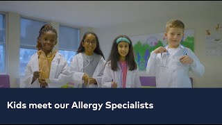 Kids meet our Allergy Specialists
