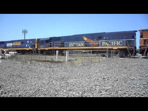 NR12 NR27 NR76 Indian Pacific at Dynon