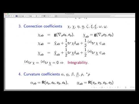 Sergiu Klainerman |  Nonlinear stability of slowly rotating Kerr solutions