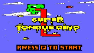 [Amstrad CPC] Super Tongue Dino - Longplay