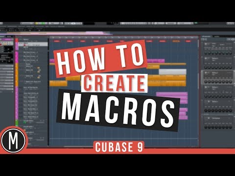 How to Create MACROS in CUBASE 9 - mixdown.online
