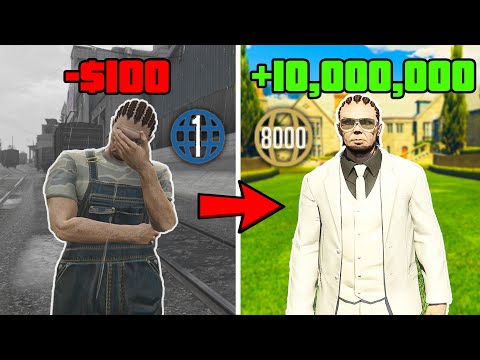 How I Made MILLIONS at LEVEL 1 in GTA 5 ONLINE in 2025 - Best SOLO Money Method Guide for Beginners