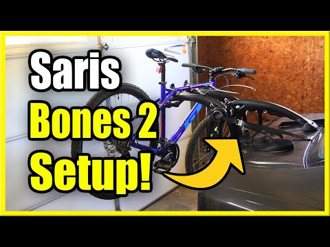How to Setup Saris Bones 2 Bike Rack on Car (Installation Tutorial!)