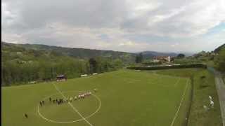 preview picture of video 'DJI PHANTOM 2 - Football Match in Marliana'