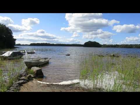 Värsjö v. Örkelljunga - Bådpladsen i Värsjön