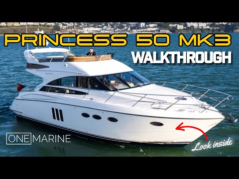 Princess 50 MK3 Walkthrough - You can buy OUTSTANDING luxury for under £399k!
