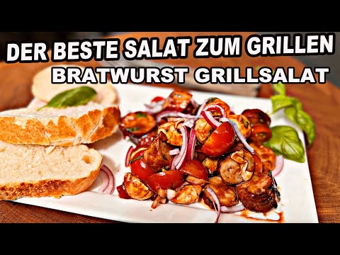 Bratwurst Grillsalat der BESTE Salat zum Grillen | The BBQ BEAR