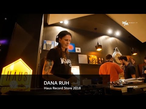 Dana Ruh - Live @ Haus Record Store 2018 (Deep Tech House Techno)