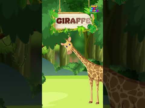Animal Names Song for Kids | Learn Wild Animals | Fun Safari Adventure video thumbnail