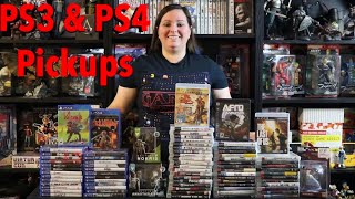 Massive Playstation 4 and Playstation 3 Videogame Pick Ups from GAMESTOP!