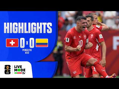 Suíça 0-0 Colômbia (WC 2026)