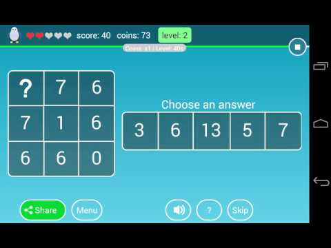 Riddles, visual logic puzzles