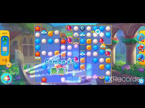 【Fishdom】スーパーハードレベル　#6814　super hard level