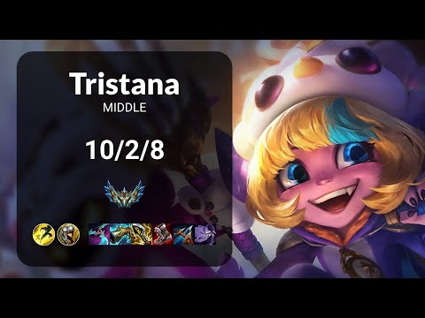 Tristana vs Akshan MIDDLE - KR CHALLENGER Patch 14.21