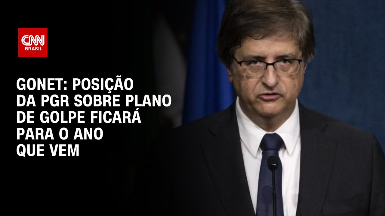 Gonet: Posição da PGR sobre plano de golpe ficará para o ano que vem | LIVE CNN