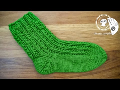 Socken stricken 🐸 Froschi 🐸 / Maschenschäfchen