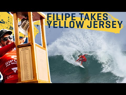How Filipe Toledo Took The Yellow Jersey! All Filipe's Excellent Waves From '22 CT