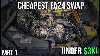 Swap Your WRX Engine for Less Than 3K?? | VA WRX FA24 Engine Swap Series Part 1