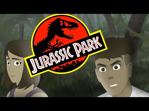 Michael Crichton's Jurassic Park ANIMATED - The Bite of the Raptor
