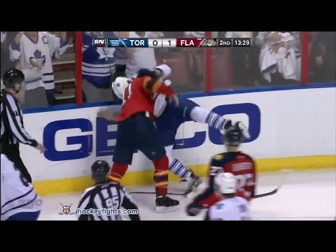 Jake Gardiner vs Jonathan Huberdeau