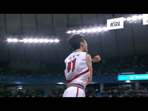 [KBL] 대구 한국가스공사 vs 울산 현대모비스 MVP 이우석 (12.31)