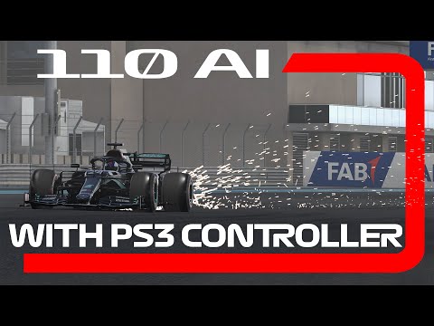 F1 2020 - Last To Challenge with PS3 Controller | 110 AI - Abu Dhabi GP Valtteri Bottas [2160p60]