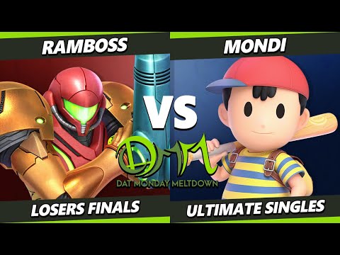 DAT MM 281 Losers Finals - Mondi (Ness) Vs. RAMBOSS (Samus) Smash Ultimate - SSBU