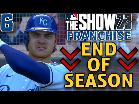 Ending Year Number 1 Planning For The Offseason MLB The Show 23 Franchise Kansas City Royals Ep 6