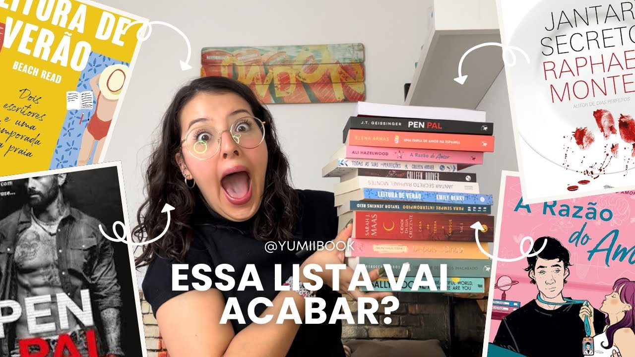 Minha TBR DE 2024 😳