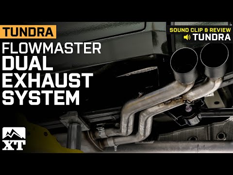 2022-2023 Tundra Flowmaster FlowFX Dual Exhaust System Review & Sound Clip