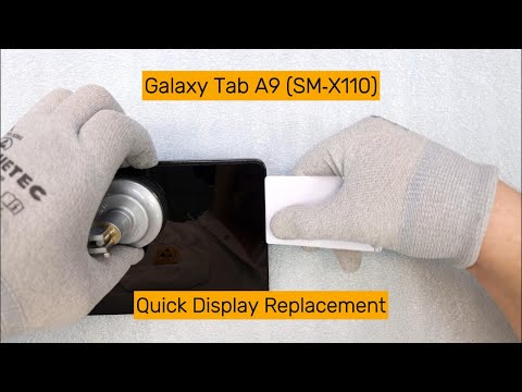 Samsung Galaxy Tab A9 (SM‑X110) Display Replacement  Quick Repair Process