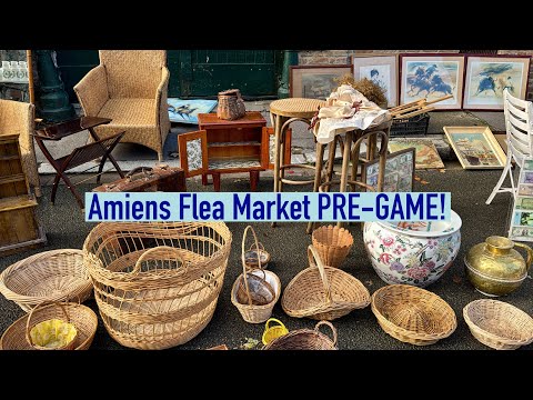 Amiens Flea Market at Night! Scouting France’s Biggest Treasure Hunt (Part 1)