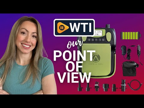 Crew & Axel Electric Paddle Board Pump - WTI product video review