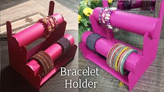 DIY Bracelet Holder Stand | Tutorial | Jewelry stand Holder | Bangle Stand | How to make