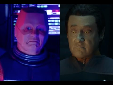 Was Data doing a Kryten impression in Picard?