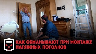 Чем клюет на натяжных потолках